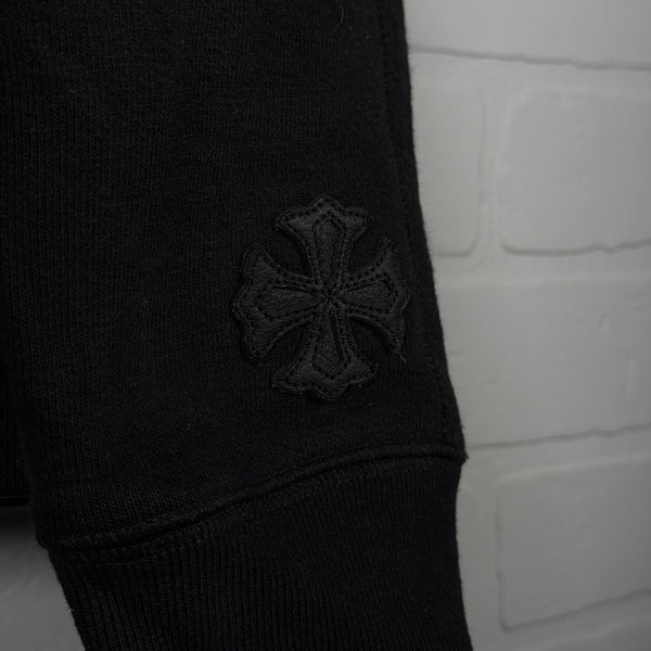 Chrome Hearts Y Not Black Plus Patch Zip Up Hoodie