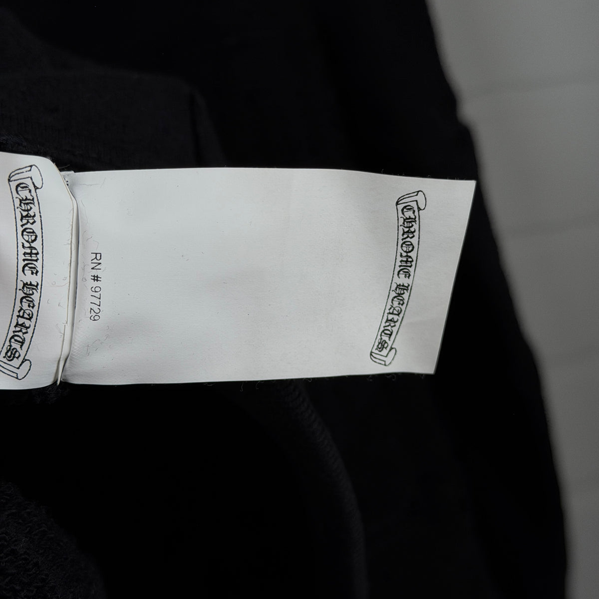 Chrome Hearts Y Not Black Plus Patch Zip Up Hoodie