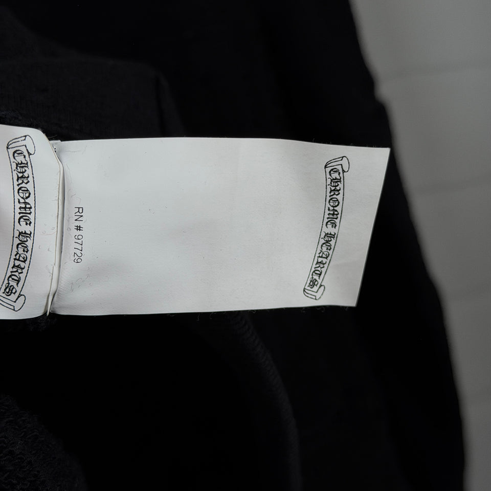 Chrome Hearts Y Not Black Plus Patch Zip Up Hoodie