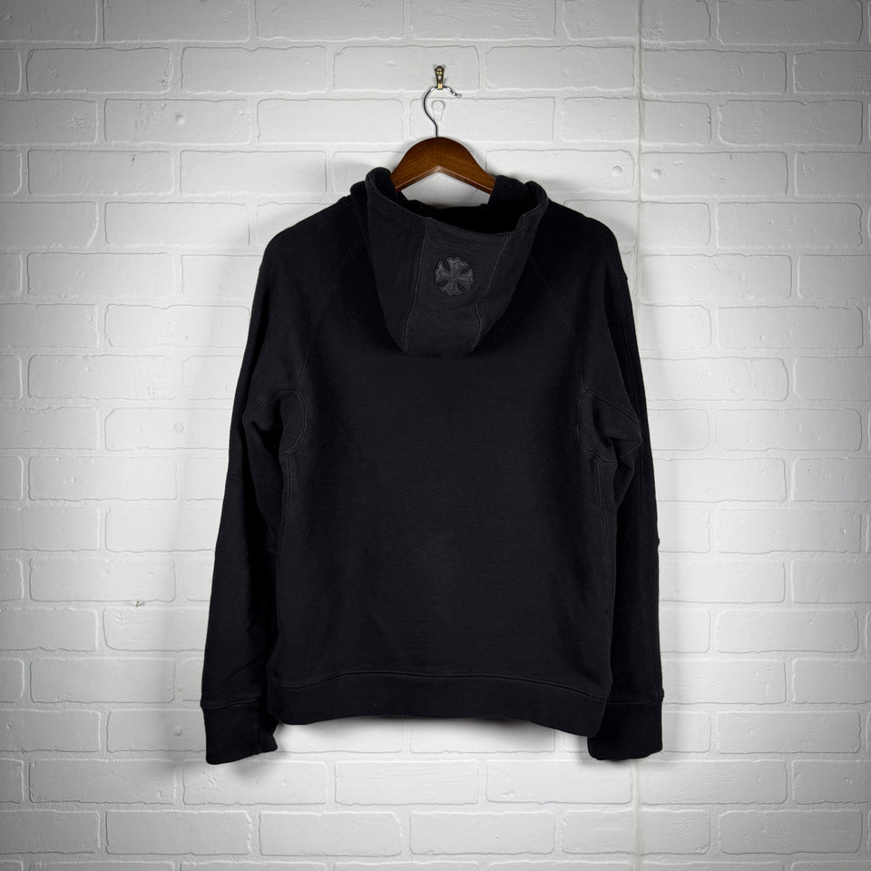 Chrome Hearts Y Not Black Plus Patch Zip Up Hoodie