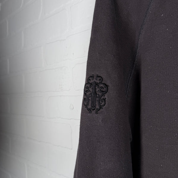 Chrome Hearts Y Not Vine Dagger Embroidered Zip Up Hoodie