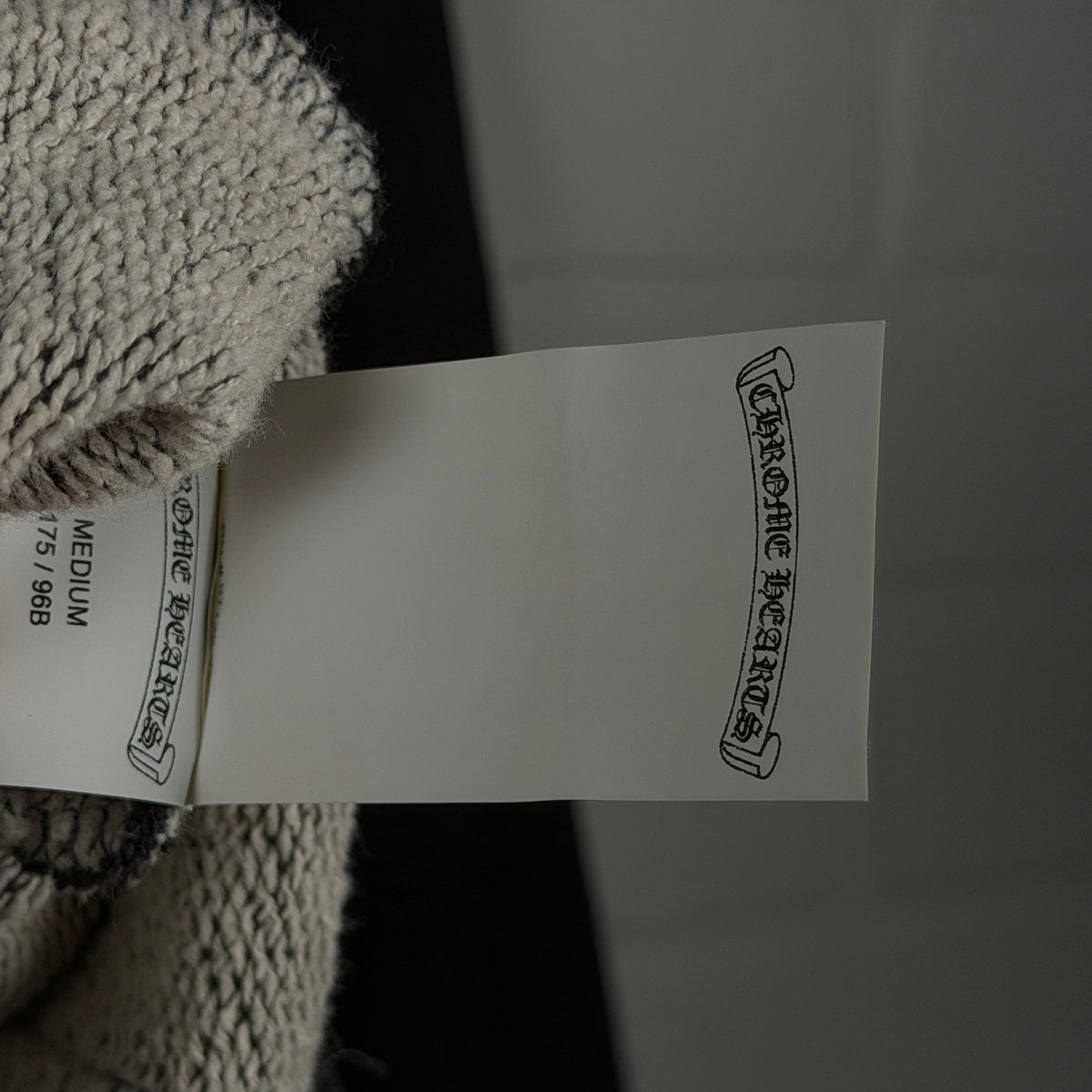 Chrome Hearts Y Not Vine Dagger Embroidered Zip Up Hoodie