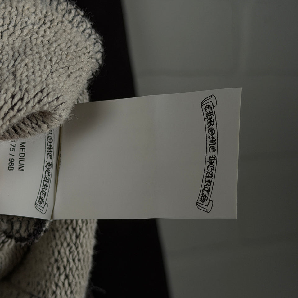Chrome Hearts Y Not Vine Dagger Embroidered Zip Up Hoodie