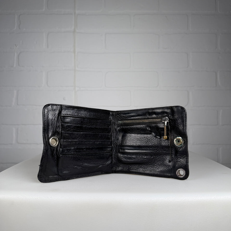Chrome Hearts Cross Button Bifold Wallet