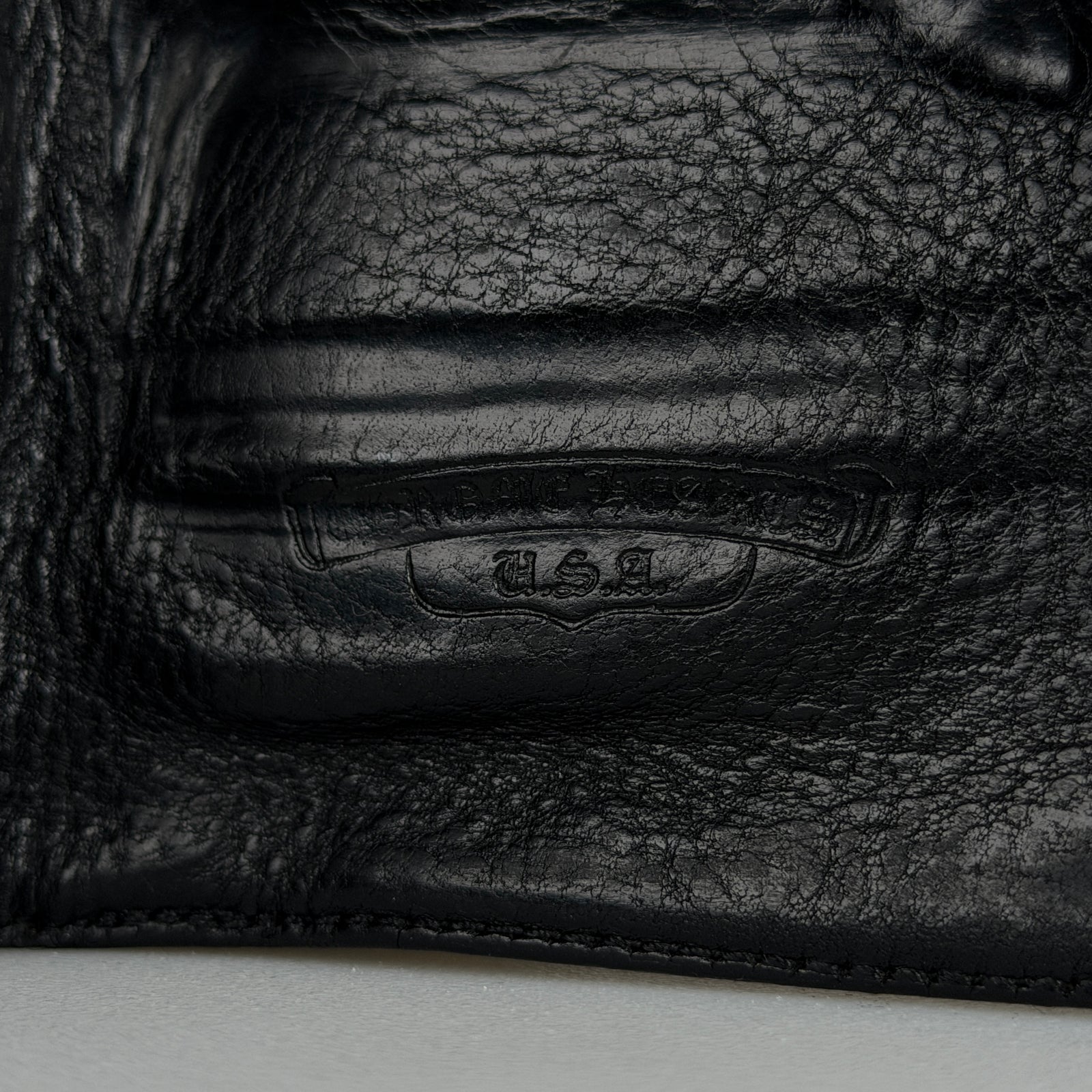 Chrome Hearts Cross Button Bifold Wallet