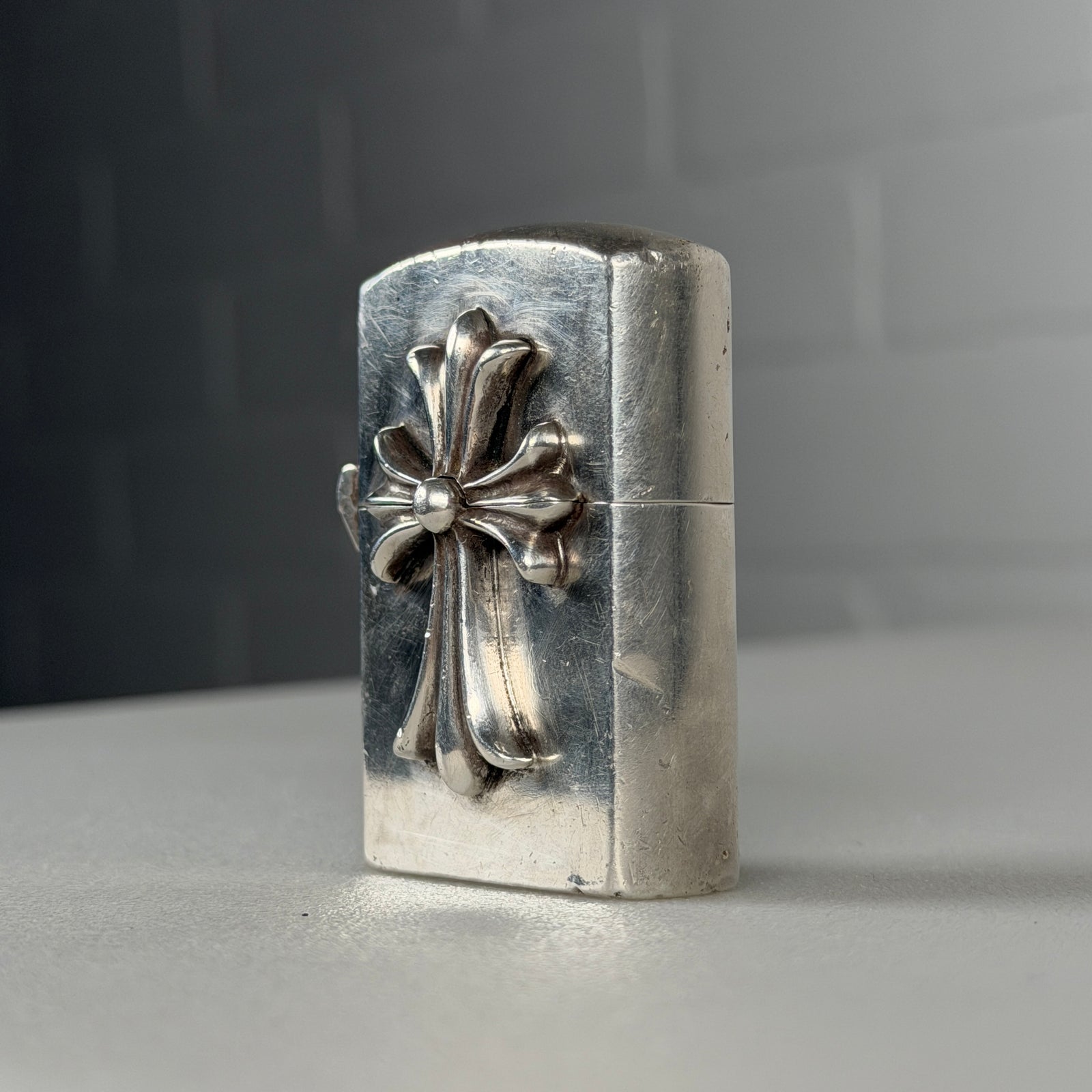 Chrome Hearts Cross Zippo Lighter