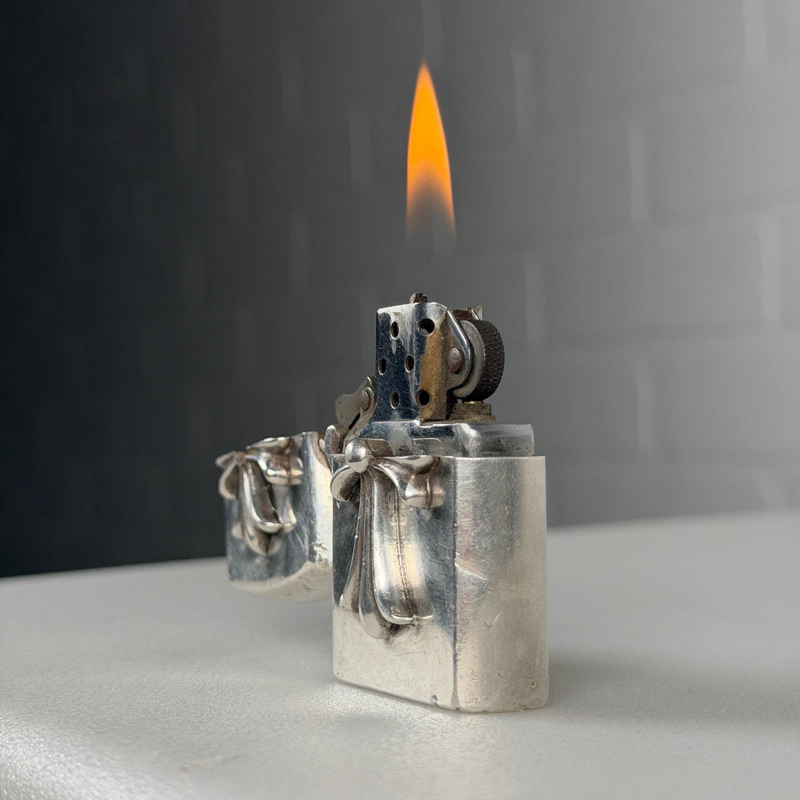 Chrome Hearts Cross Zippo Lighter
