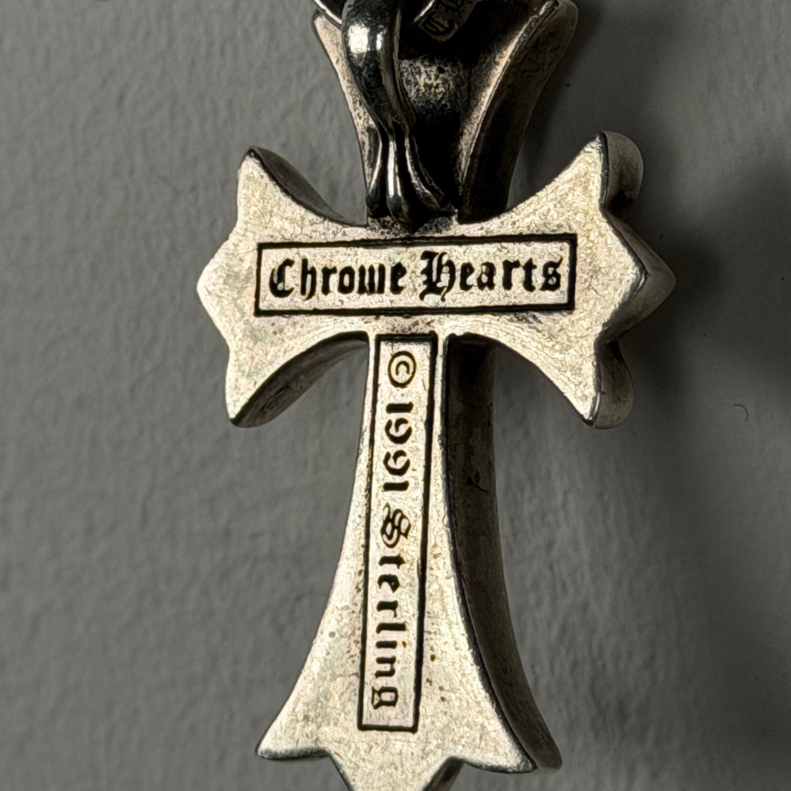 Chrome Hearts Cross With Bail Pendant