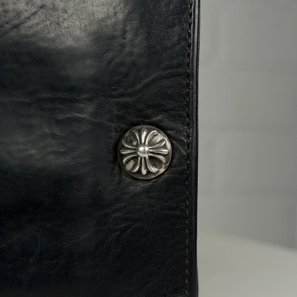 Chrome Hearts Cross Button Bifold Wallet