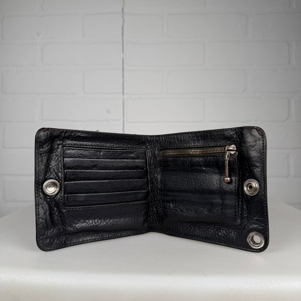 Chrome Hearts Cross Button Bifold Wallet