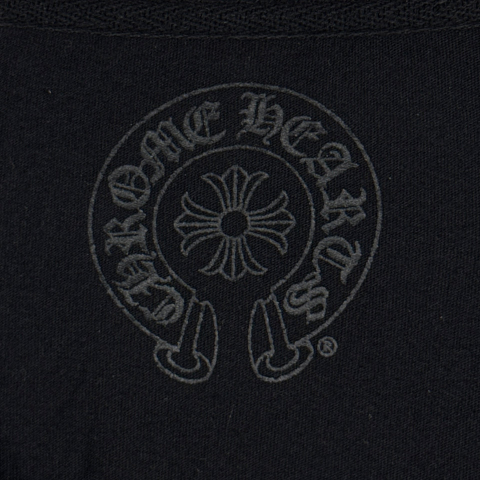 Chrome Hearts Fleur Button Henley Long Sleeve