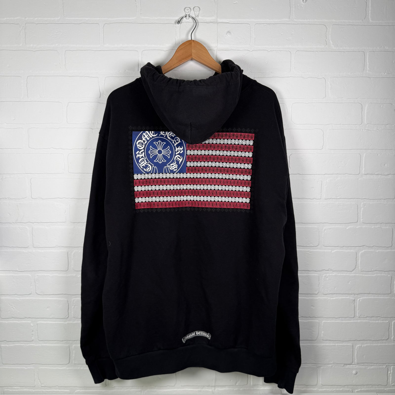 Chrome Hearts USA Flag Hoodie