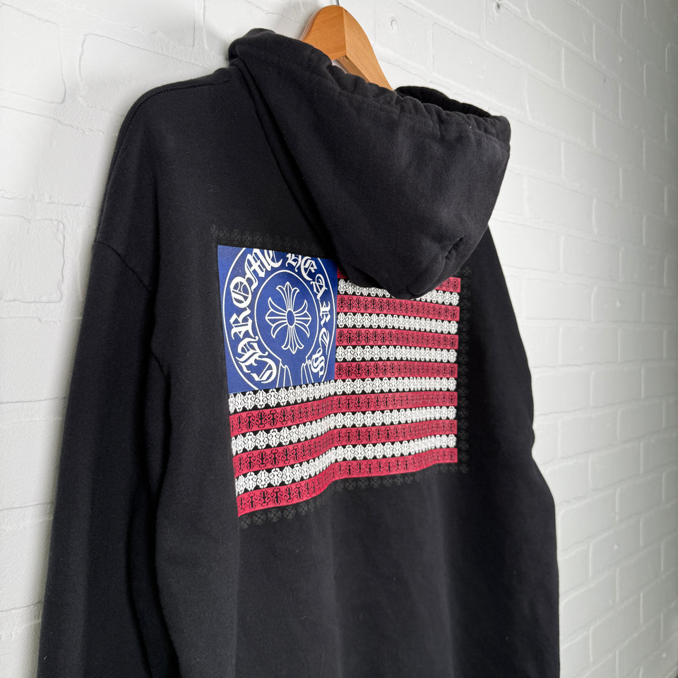 Chrome Hearts USA Flag Hoodie