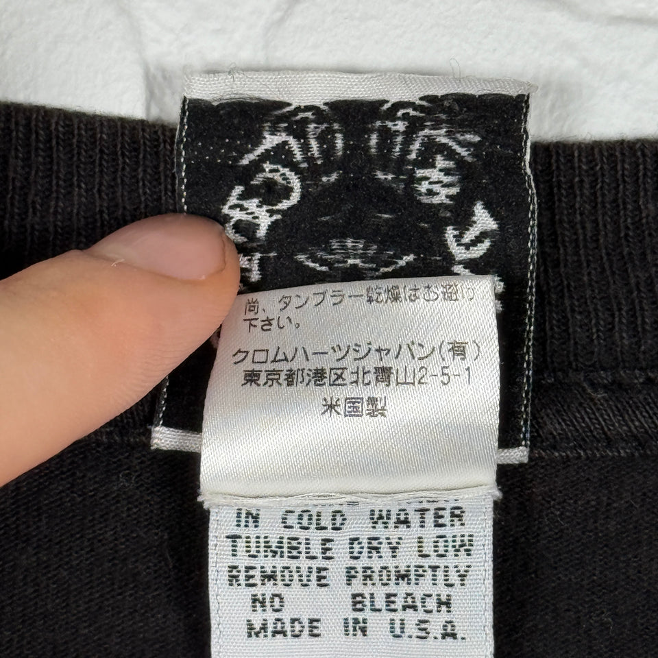Chrome Hearts Vintage Gold Horseshoe Long Sleeve