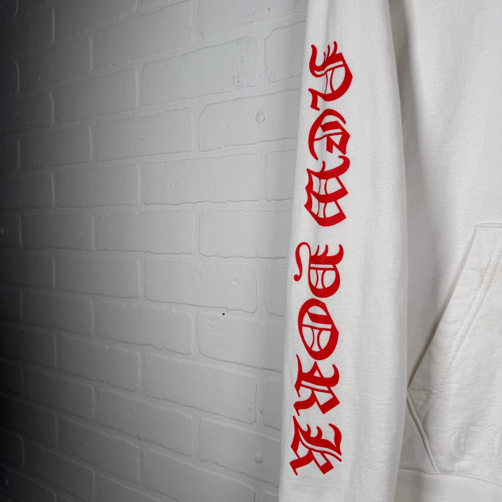 Chrome Hearts The Rolling Stones New York 2024 Exclusive Scroll Logo Hoodie