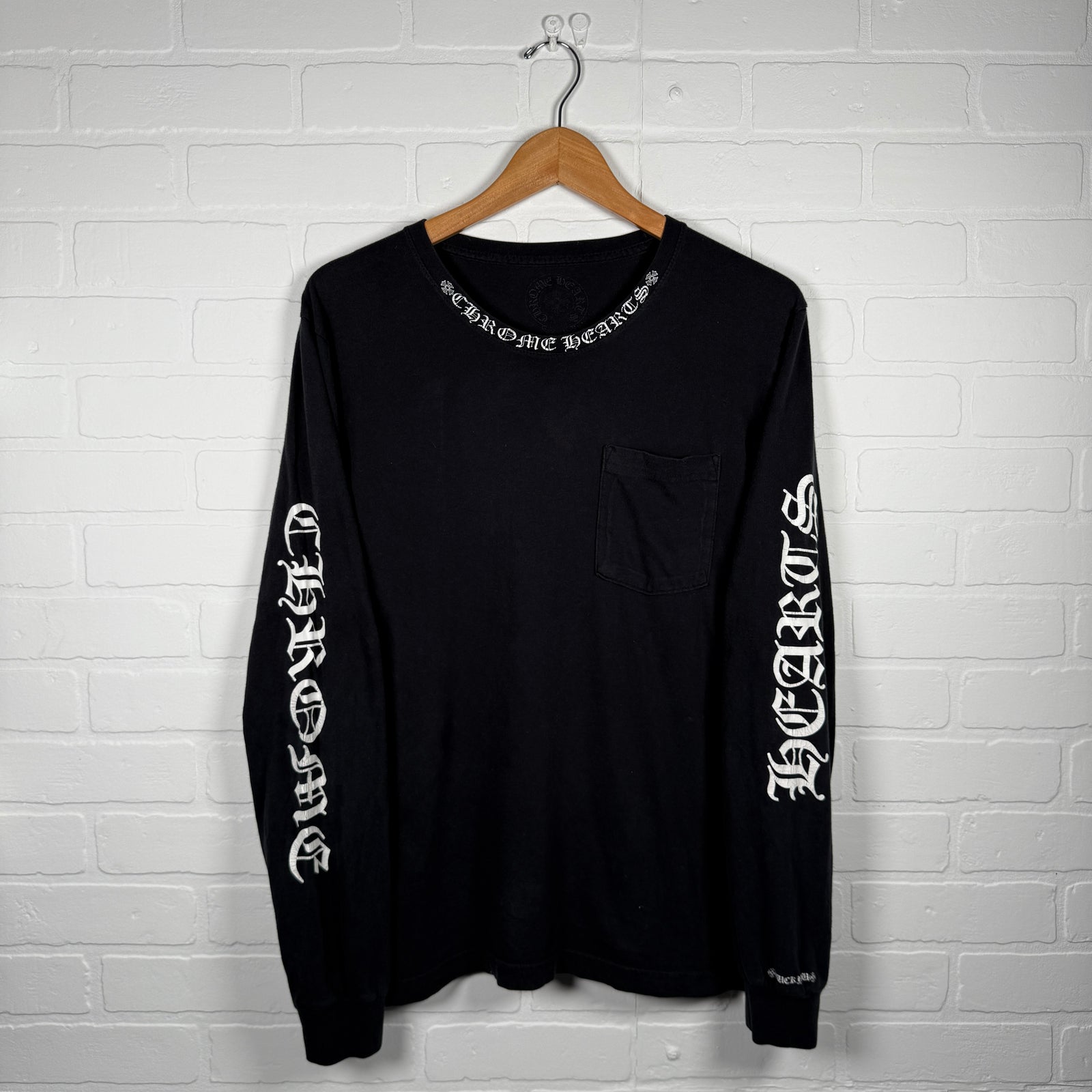 Chrome Hearts Neck Logo Long Sleeve