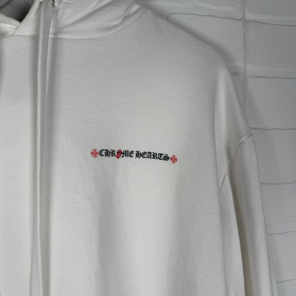 Chrome Hearts The Rolling Stones New York 2024 Exclusive Scroll Logo Hoodie