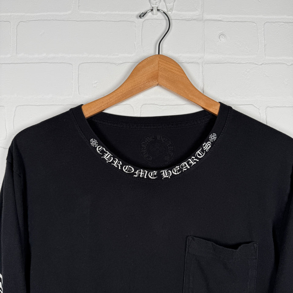 Chrome Hearts Neck Logo Long Sleeve