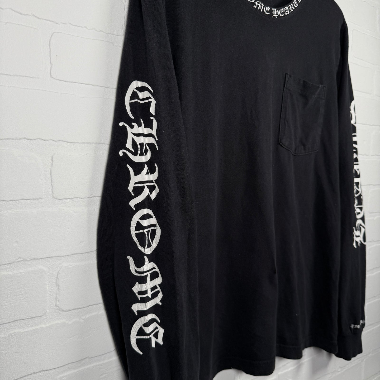 Chrome Hearts Neck Logo Long Sleeve
