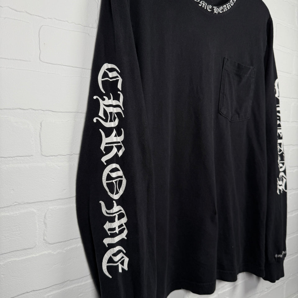 Chrome Hearts Neck Logo Long Sleeve