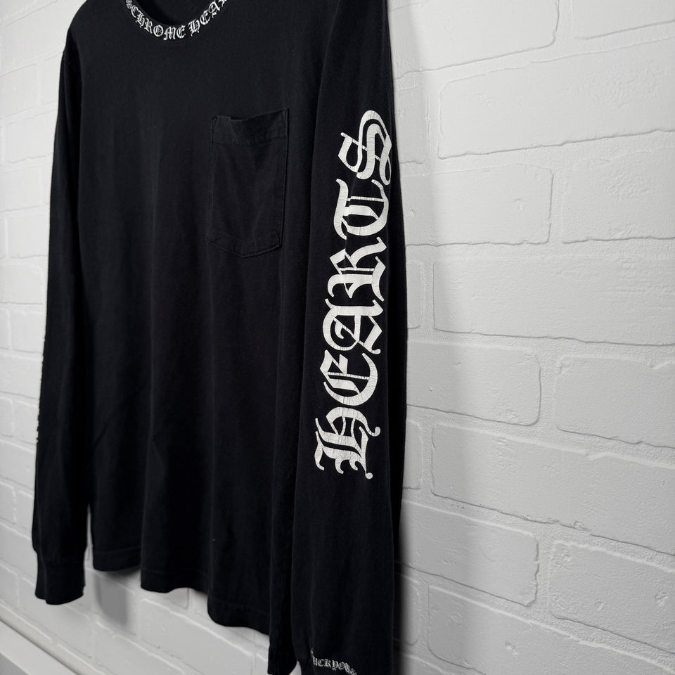 Chrome Hearts Neck Logo Long Sleeve