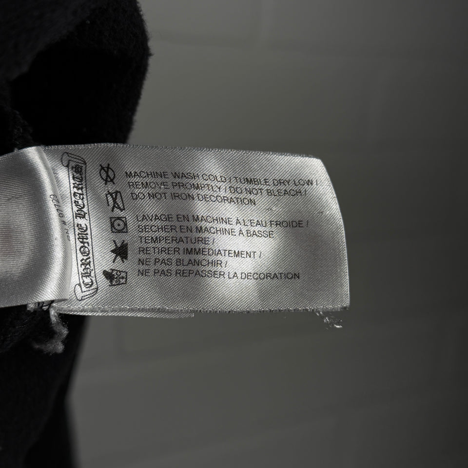 Chrome Hearts T-Bar Logo Zip Up Hoodie