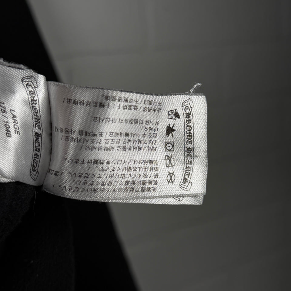 Chrome Hearts T-Bar Logo Zip Up Hoodie