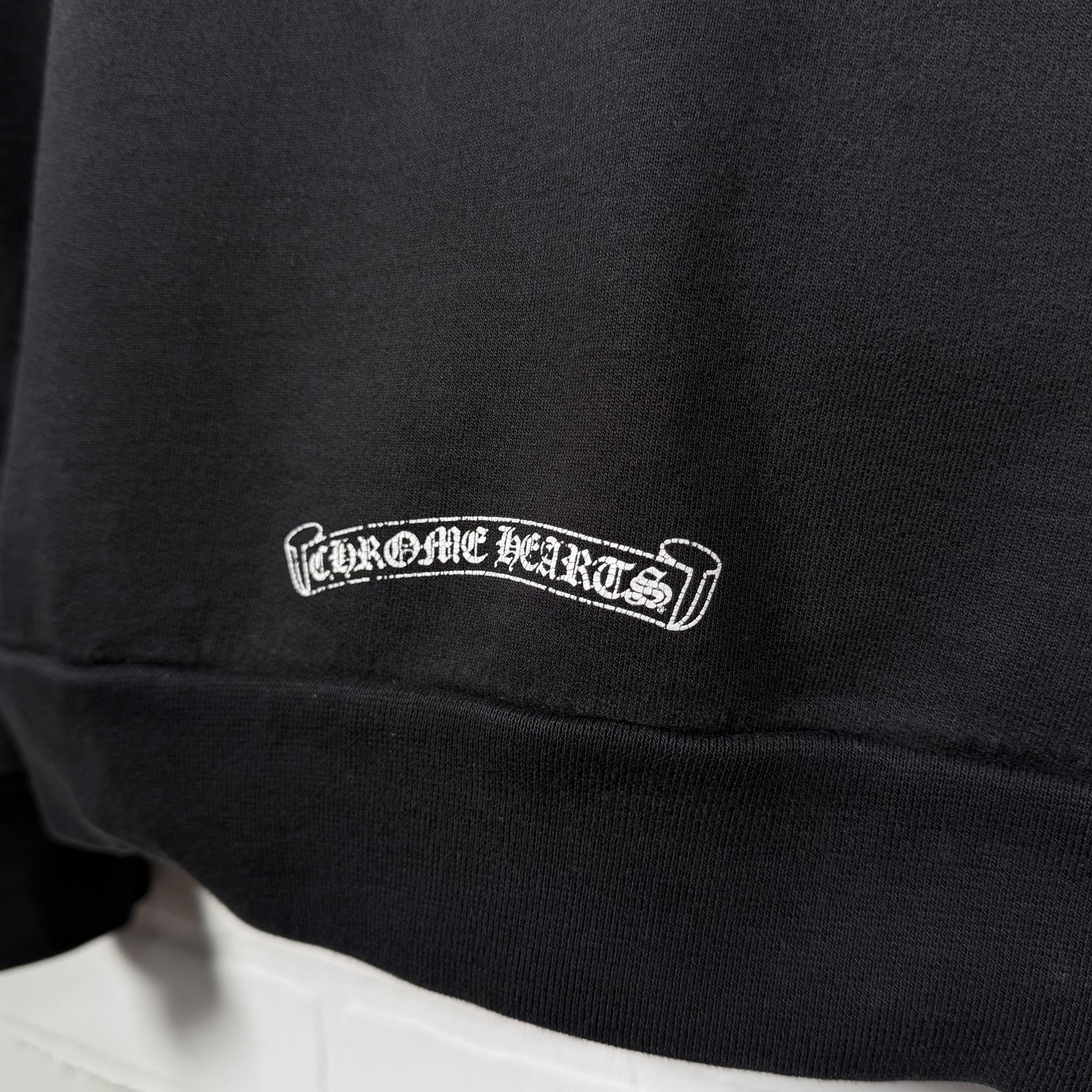 Chrome Hearts T-Bar Logo Zip Up Hoodie