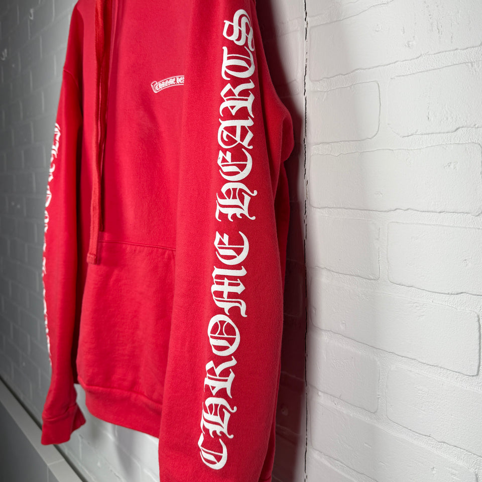 Chrome Hearts Scroll Logo Hoodie