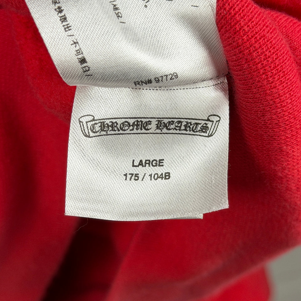 Chrome Hearts Scroll Logo Hoodie