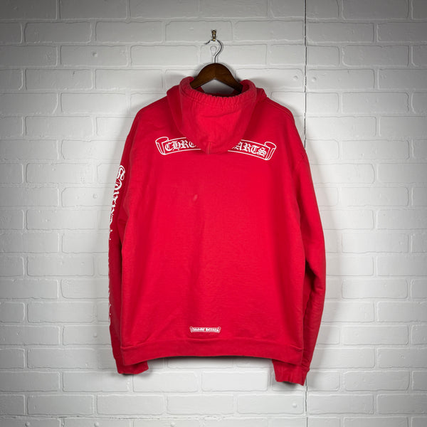 Chrome Hearts Scroll Logo Hoodie