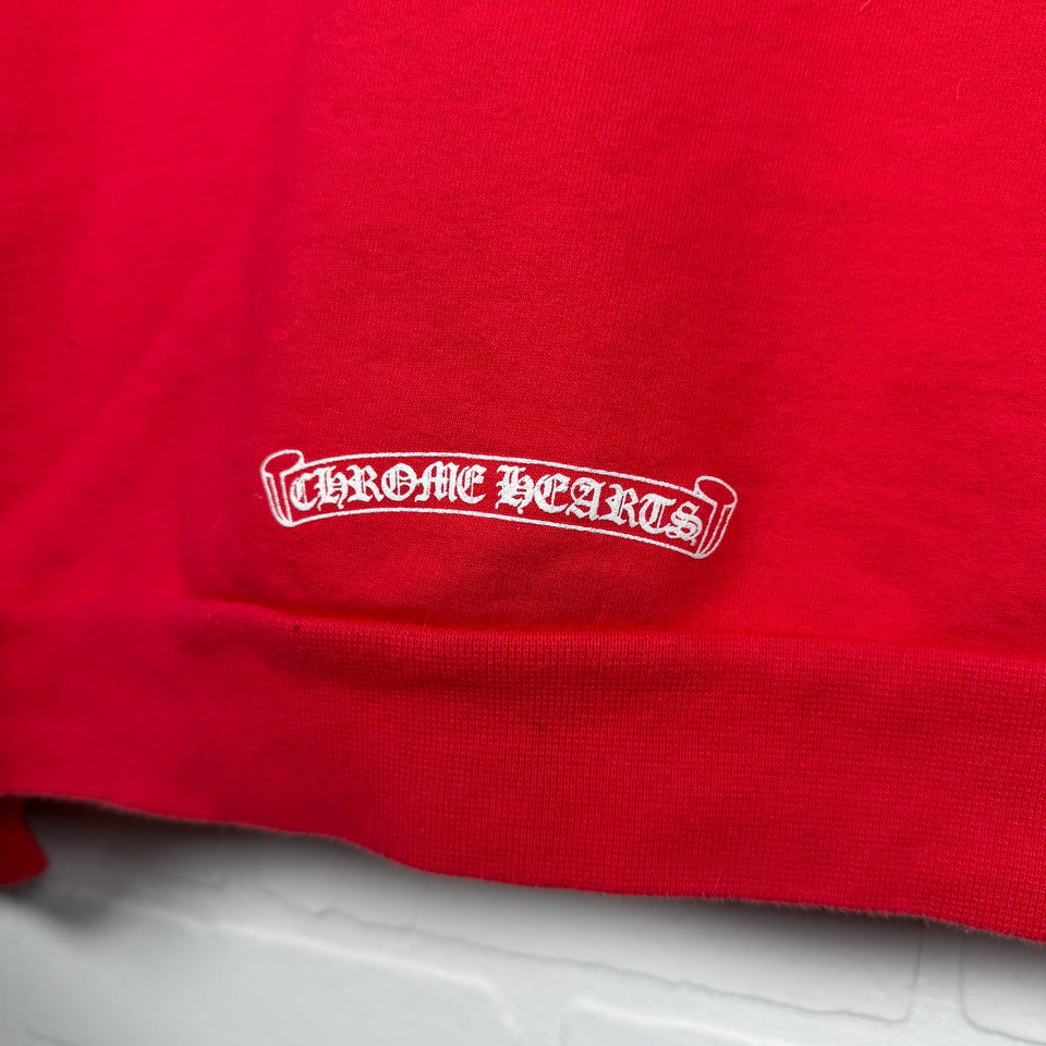 Chrome Hearts Scroll Logo Hoodie