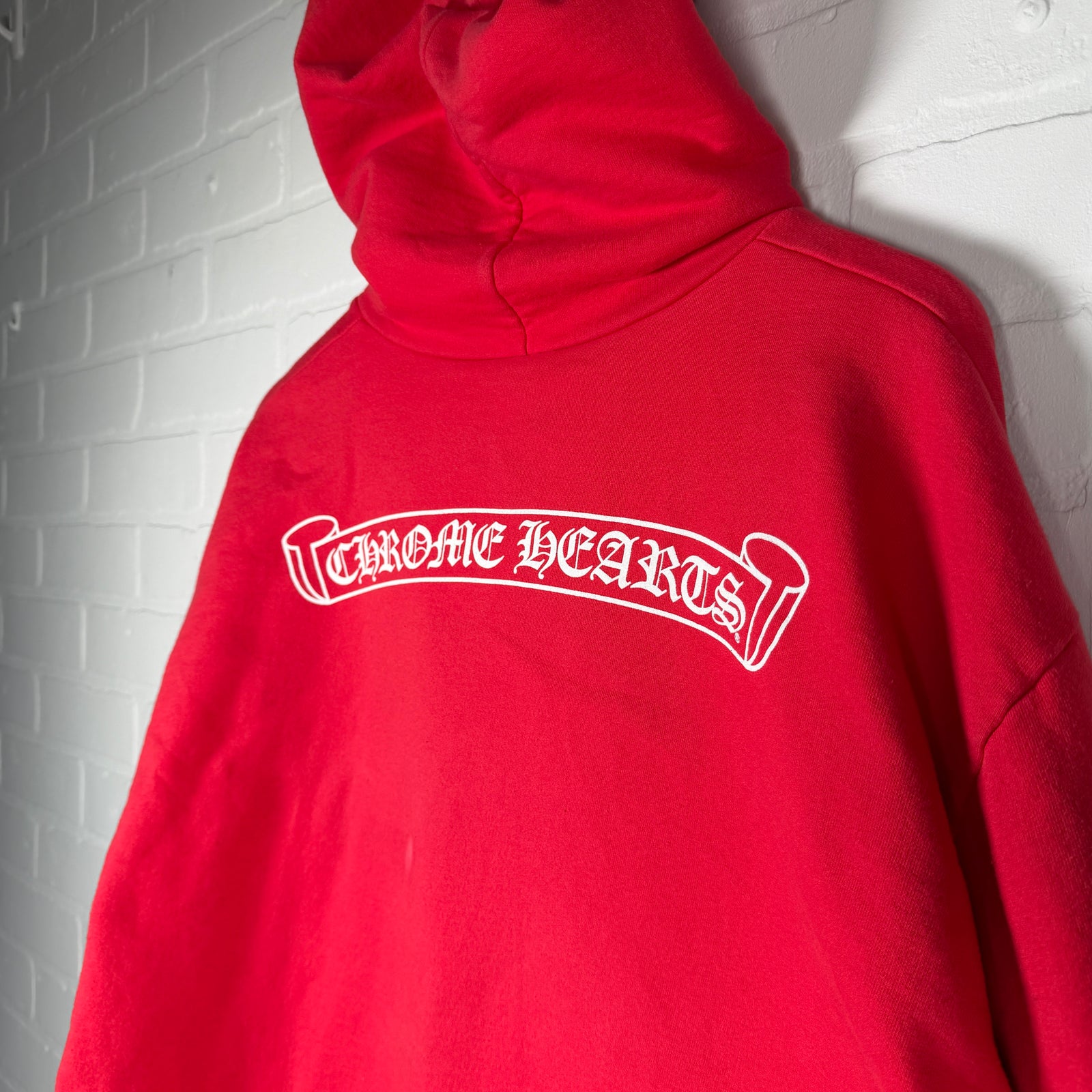 Chrome Hearts Scroll Logo Hoodie