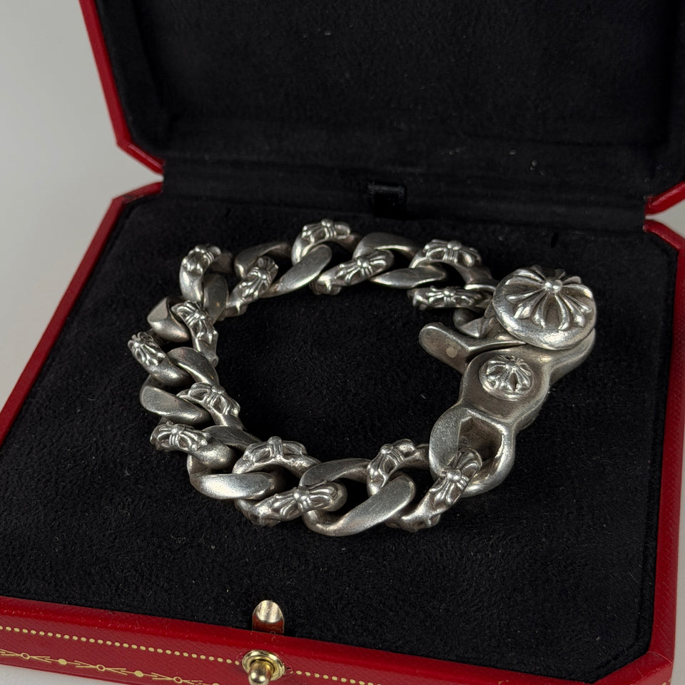 Chrome Hearts Fancy Link Clip Bracelet