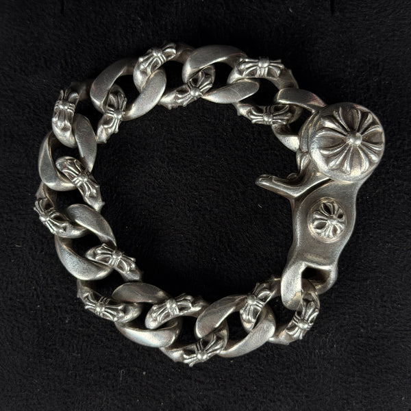 Chrome Hearts Fancy Link Clip Bracelet