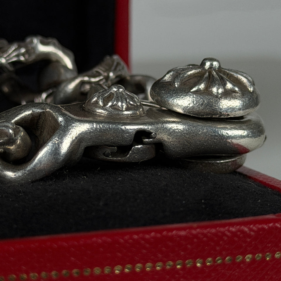 Chrome Hearts Fancy Link Clip Bracelet