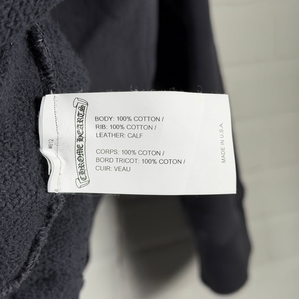 Chrome Hearts Red Triple Cross Patch Paper Jam Hoodie
