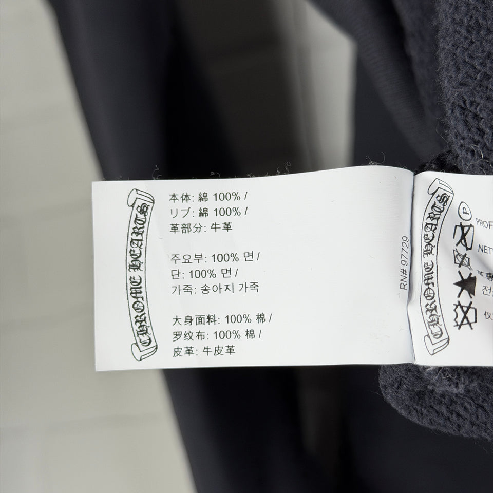 Chrome Hearts Red Triple Cross Patch Paper Jam Hoodie