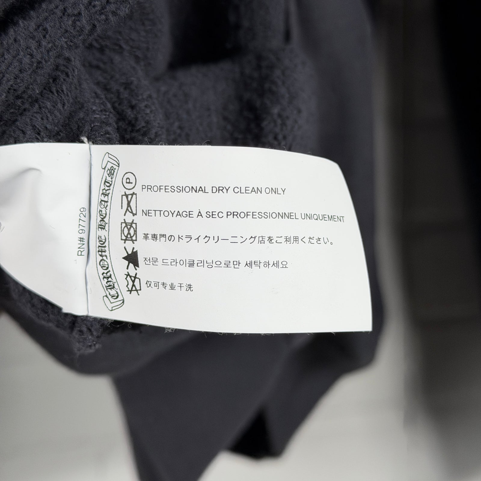 Chrome Hearts Red Triple Cross Patch Paper Jam Hoodie