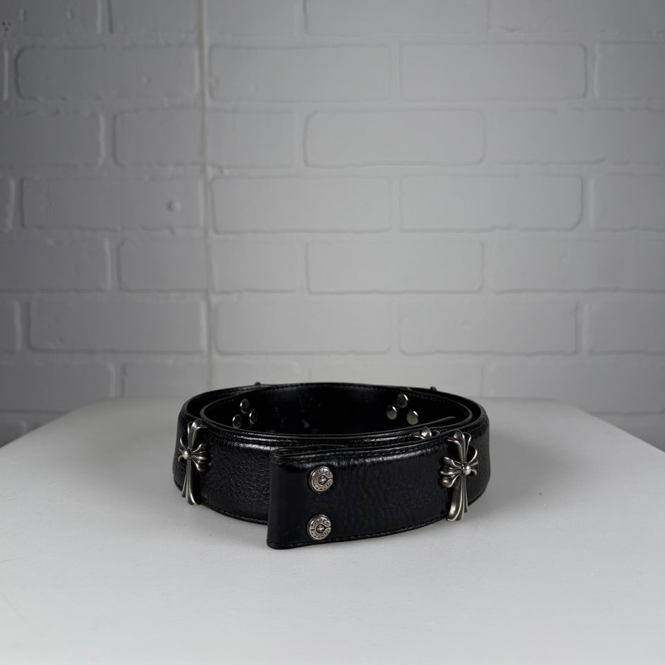 Chrome Hearts Cross Pendant Belt Strap