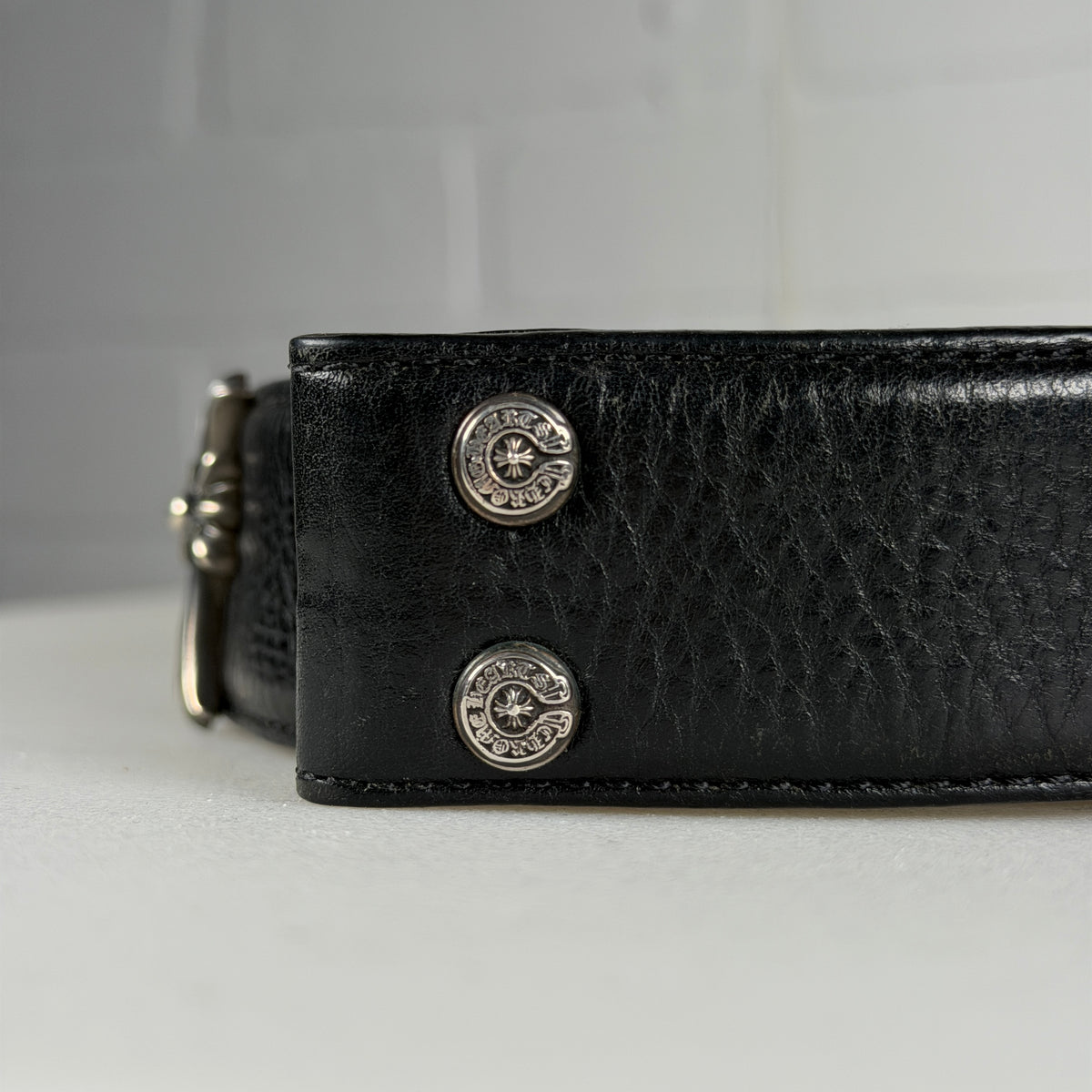 Chrome Hearts Cross Pendant Belt Strap