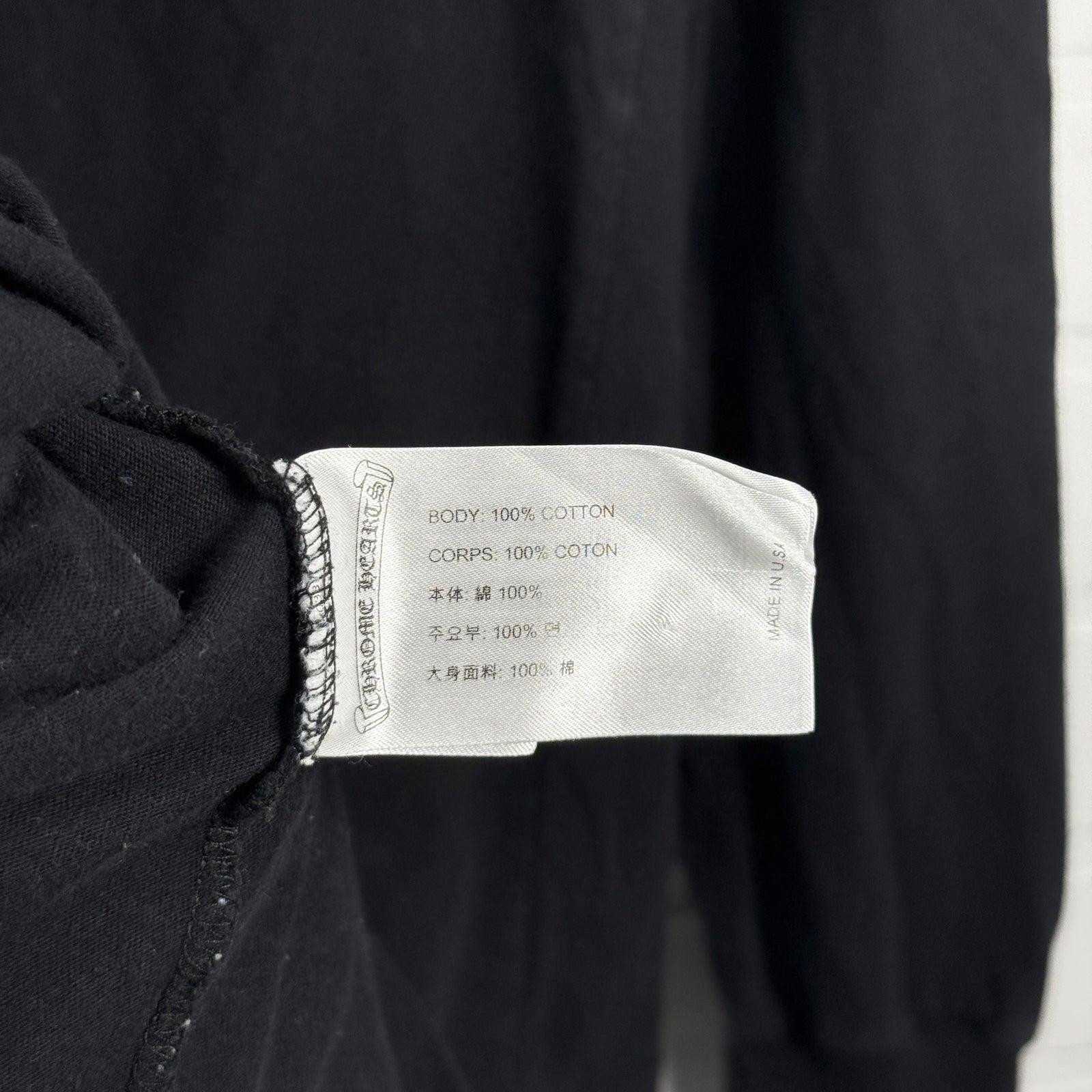 Chrome Hearts USA Flag Long Sleeve