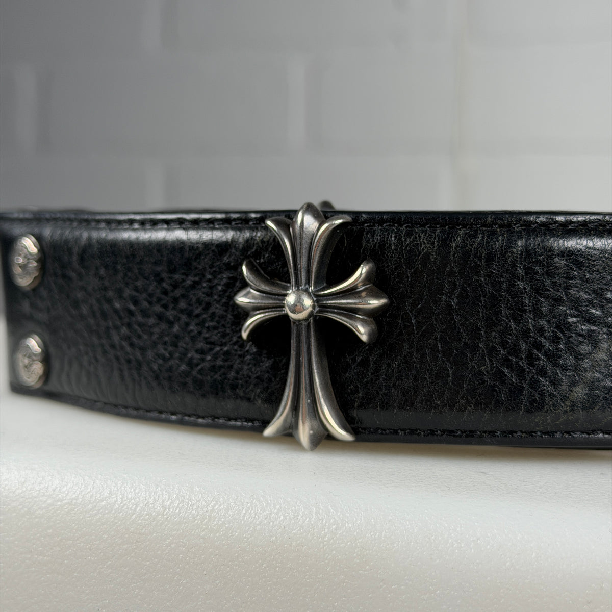 Chrome Hearts Cross Pendant Belt Strap