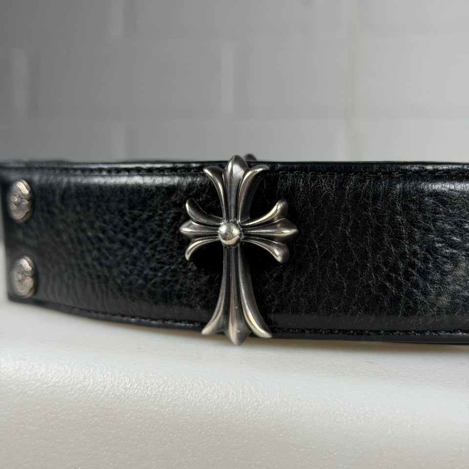 Chrome Hearts Cross Pendant Belt Strap