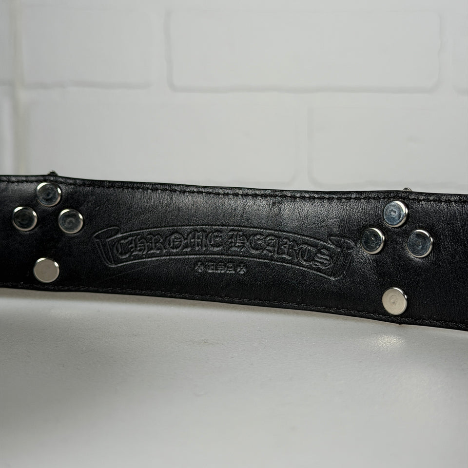 Chrome Hearts Cross Pendant Belt Strap
