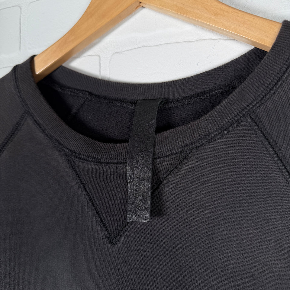 Chrome Hearts Black Triple Cross Patch Paper Jam Crewneck