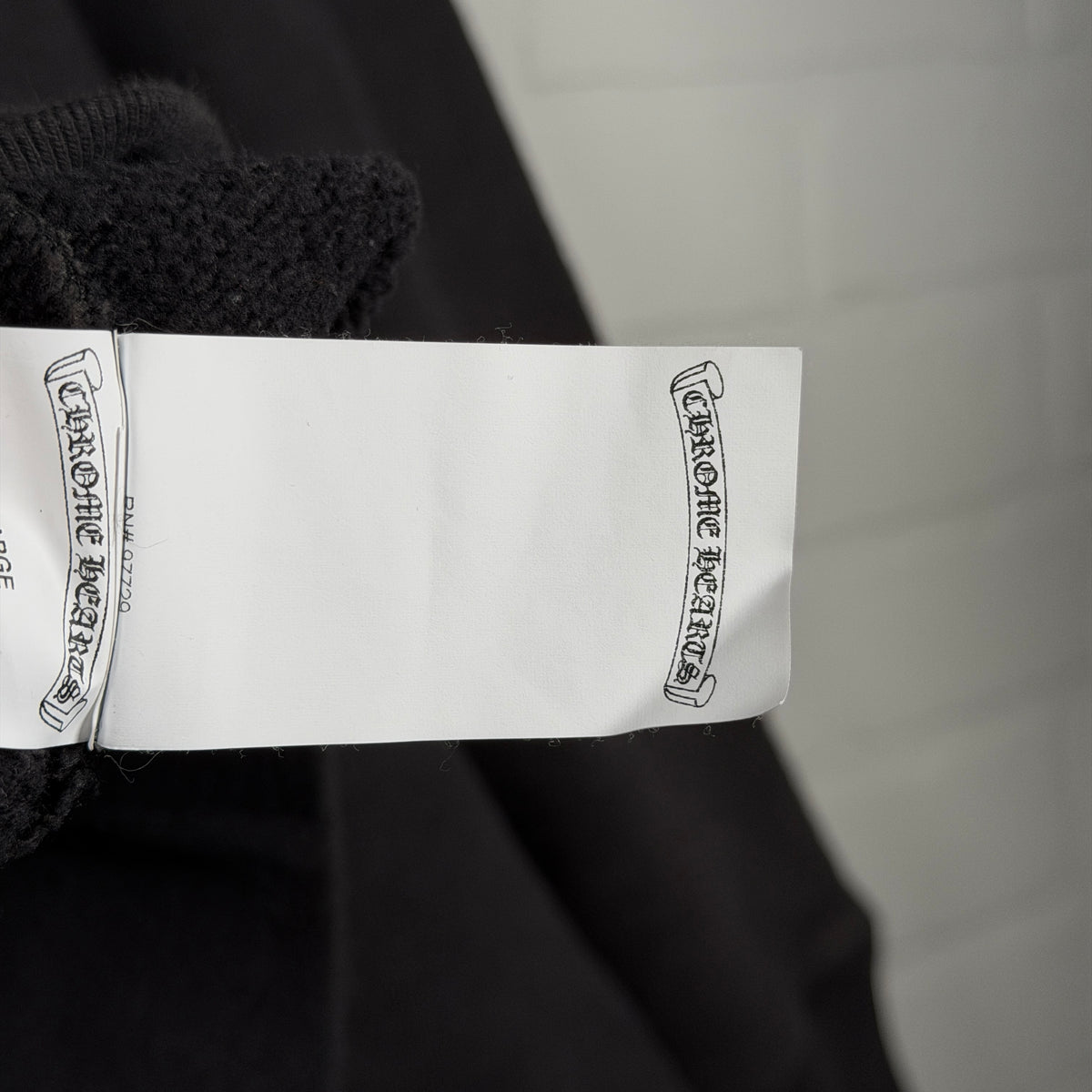 Chrome Hearts Black Triple Cross Patch Paper Jam Crewneck