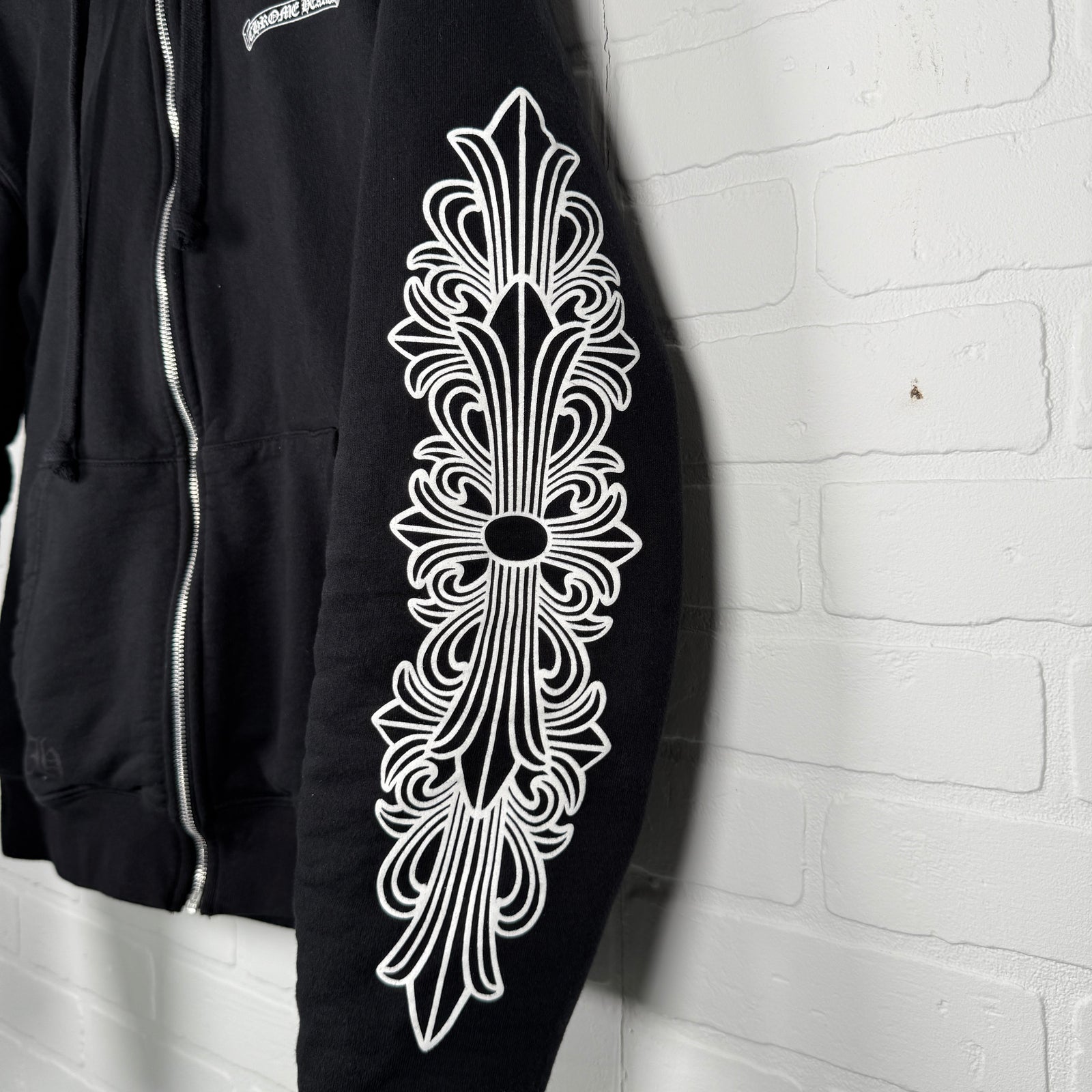 Chrome Hearts Aspen Exclusive Floral Zip Up Hoodie
