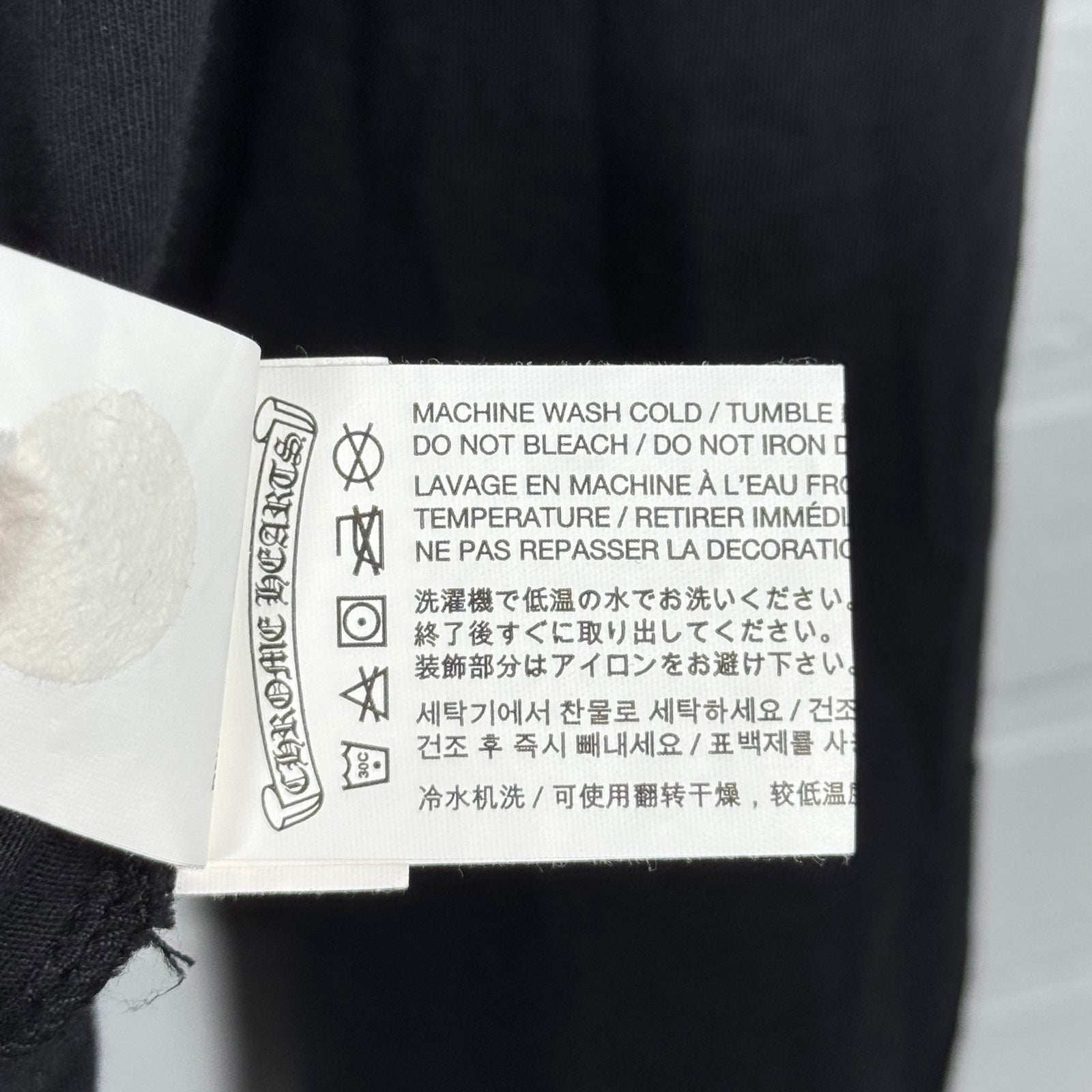 Chrome Hearts Fleur Button Henley Long Sleeve
