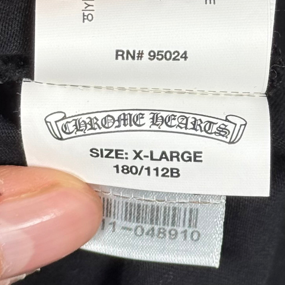 Chrome Hearts Fleur Button Henley Long Sleeve